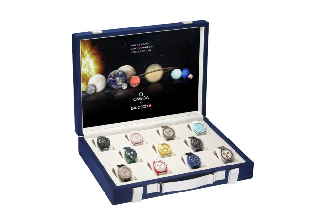 MoonSwatch ツアーが岡山に到達～9月13日（土）・14日（日）、岡山タカシマヤで OMEGA×Swatchの特別なコラボコレクション「Bioceramic MoonSwatch」を販売