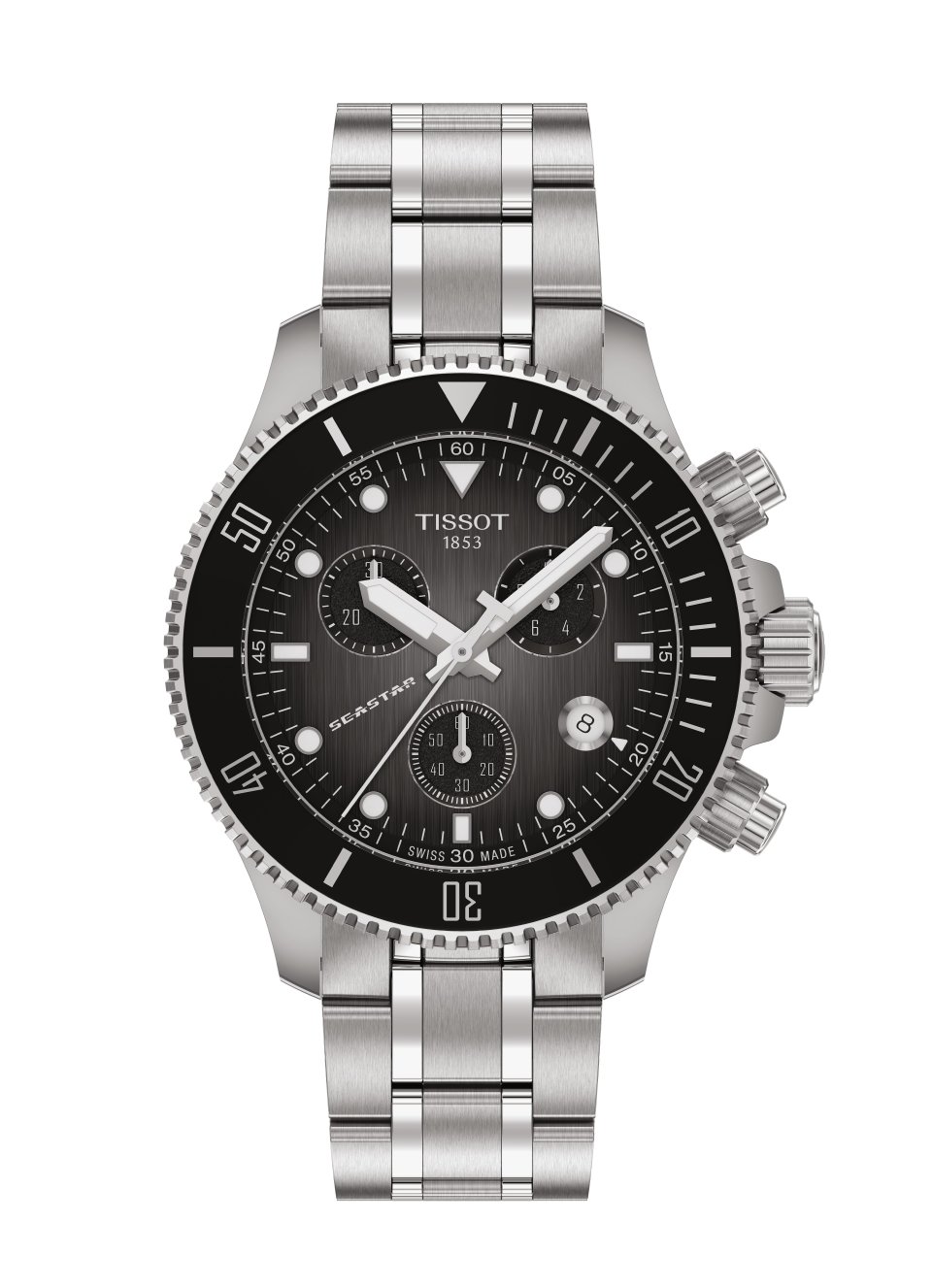ティソに小径モデル「シースター クロノグラフ 38mm」が誕生