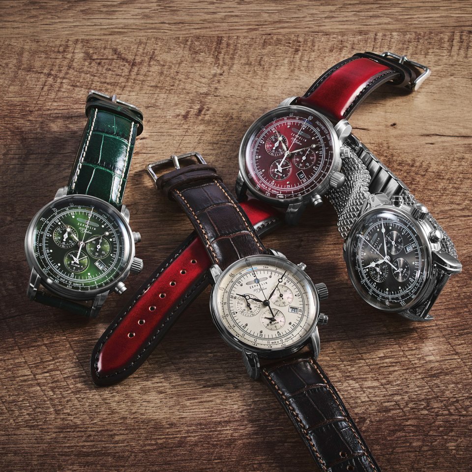 ZEPPELIN最新作「100 YEARS ZEPPELIN Chronograph」の発売を記念して ...