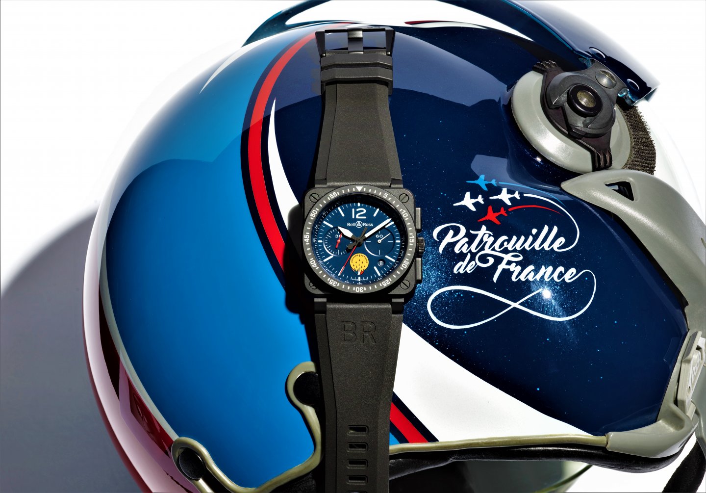 Bell & Rossが新作BR 03-94 「PATROUILLE DE FRANCE」を発表～フランス航空宇宙軍により「patrouille de France(パトルイユ・ド・フランス)」の公式時計製造パートナーに選出