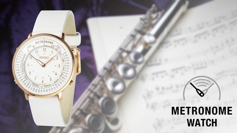 セイコーインスツルより 針の動きでテンポがわかる「メトロノームウオッチ」発売～ 楽器奏者にお勧めの新機構 | BLOG |  WatchMediaOnline(ウォッチ・メディア・オンライン) 時計情報サイト