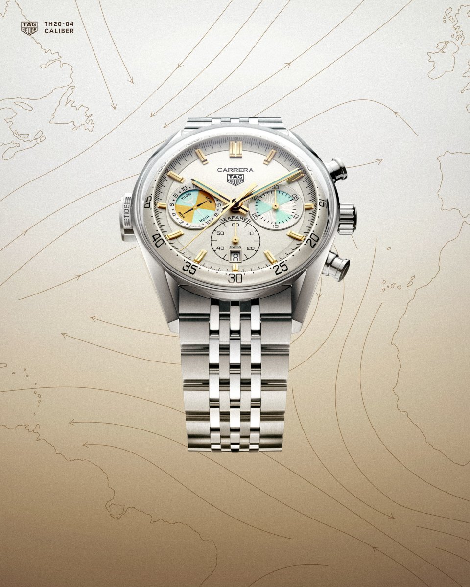 タグ・ホイヤー カレラ クロノグラフ シーファーラー」が”進水