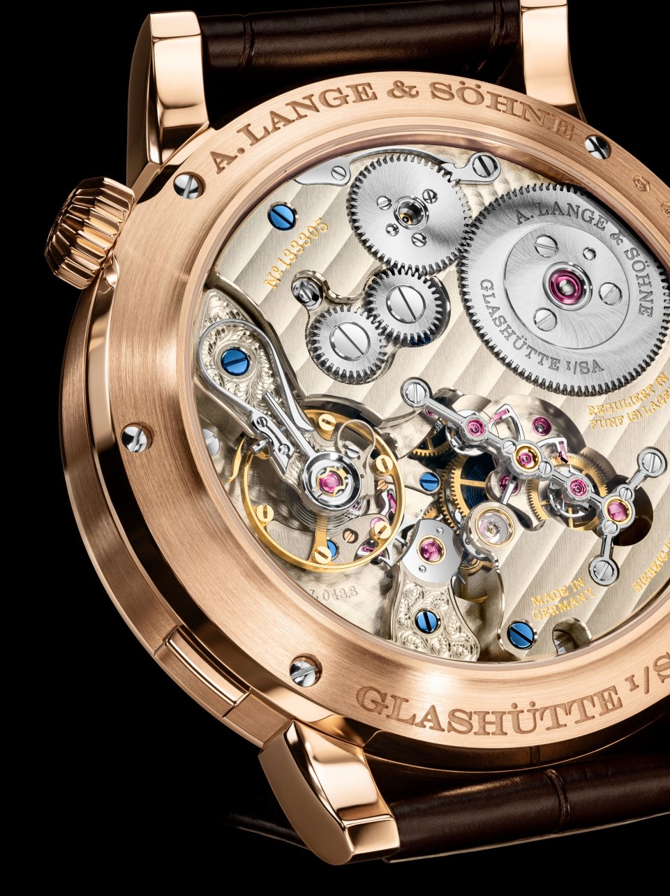 A.ランゲ＆ゾーネより、ピンクゴールドの「ツァイトヴェルク・デイト
