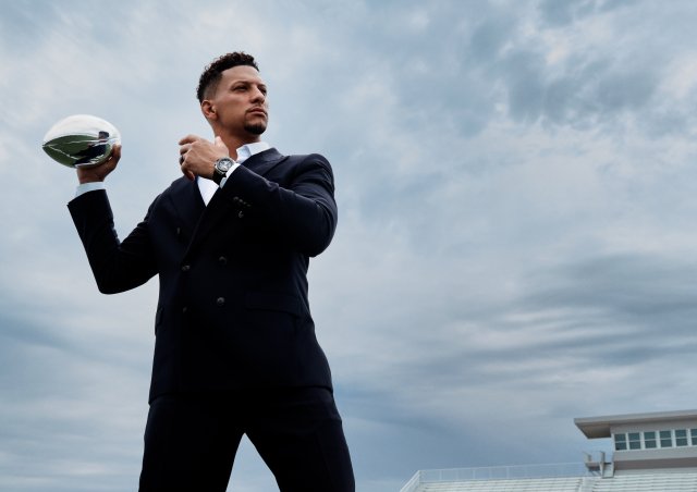 ウブロのアンバサダーに、NFLカンザスシティ・チーフスのクォーターバックであるパトリック・マホームズが就任