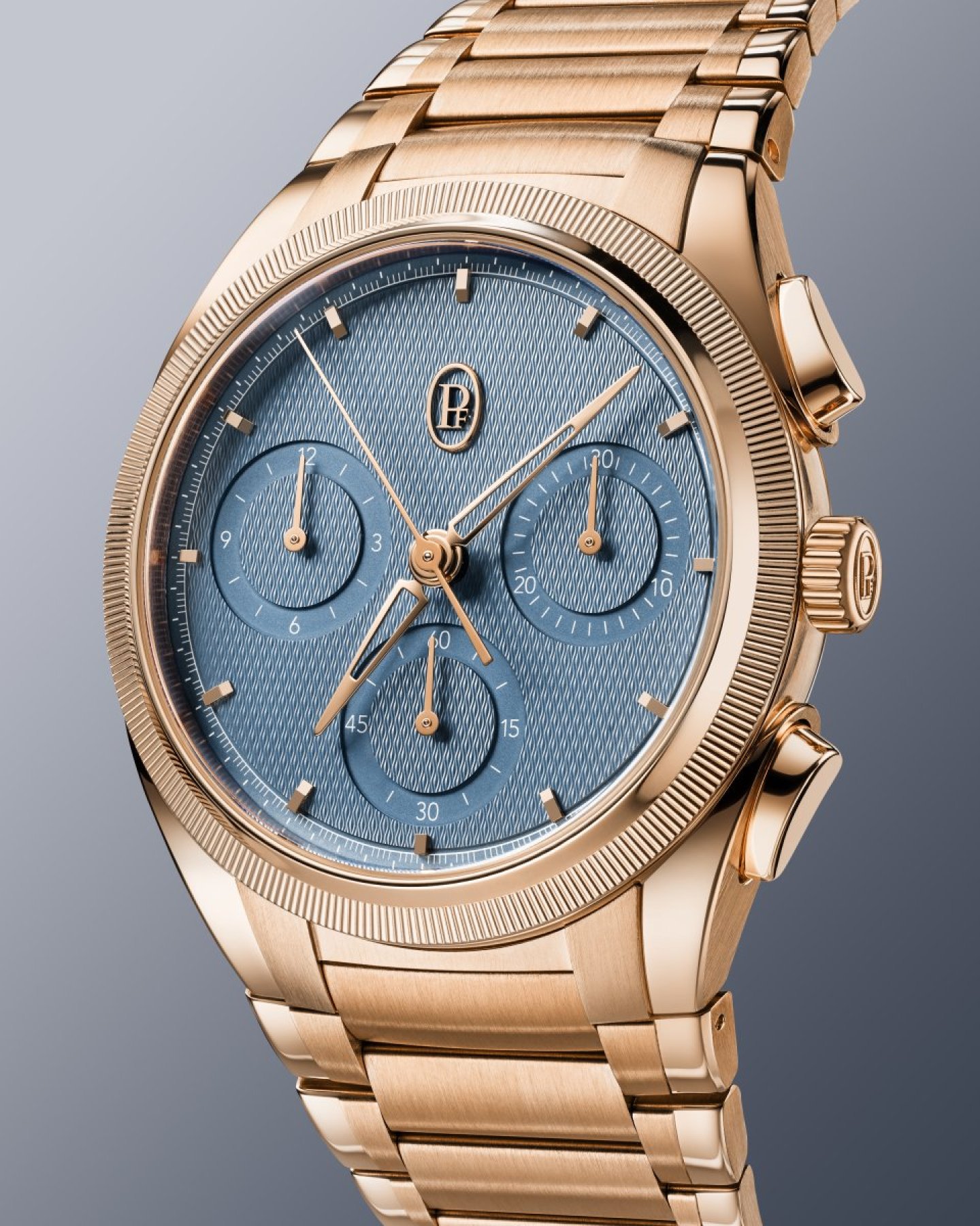 パルミジャーニ・フルリエ「トンダ PF クロノグラフ ノーデイト 40mm」～トンダ PFの美学を、より高貴で、あたたかみのある表情で描く