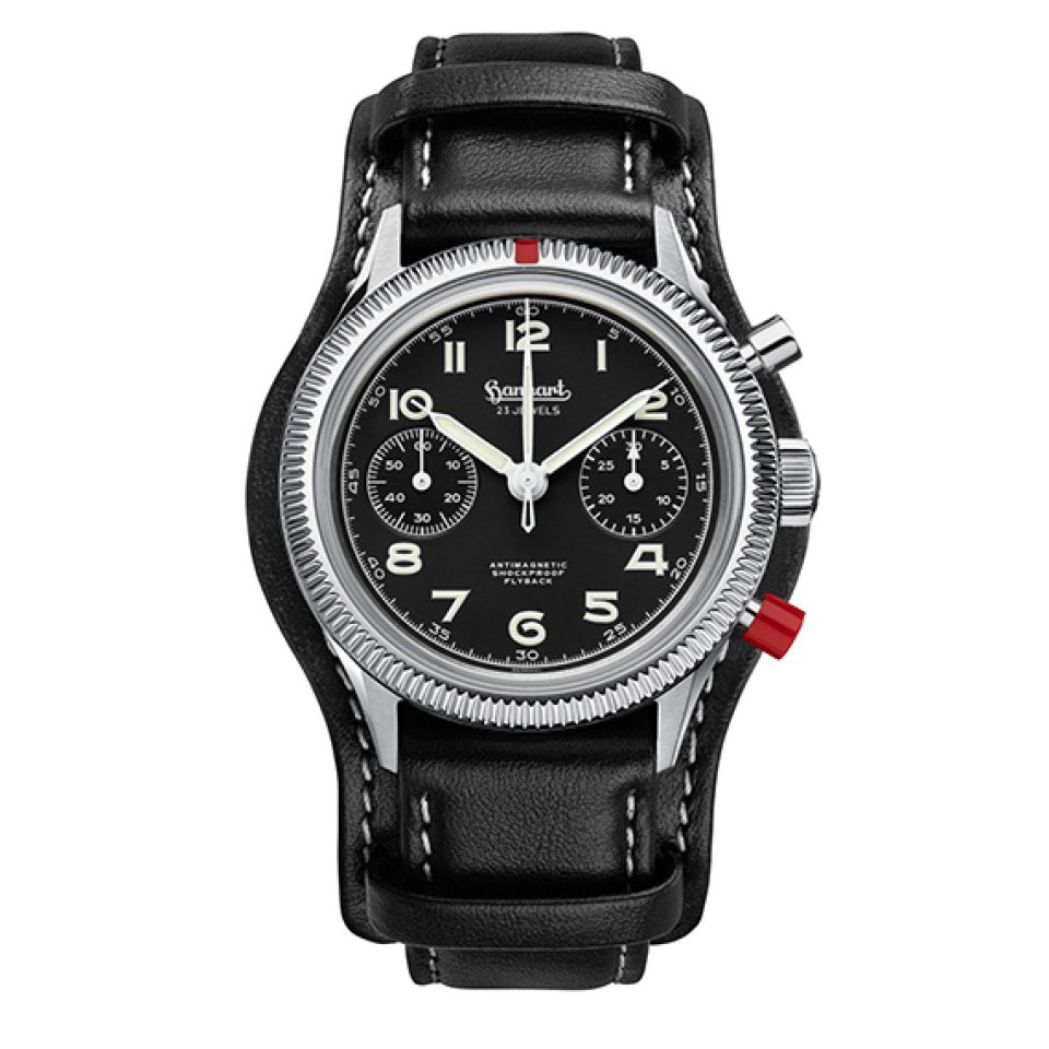 ハンハルトに「417ESヘリテージ・フライバック」が誕生～赤い