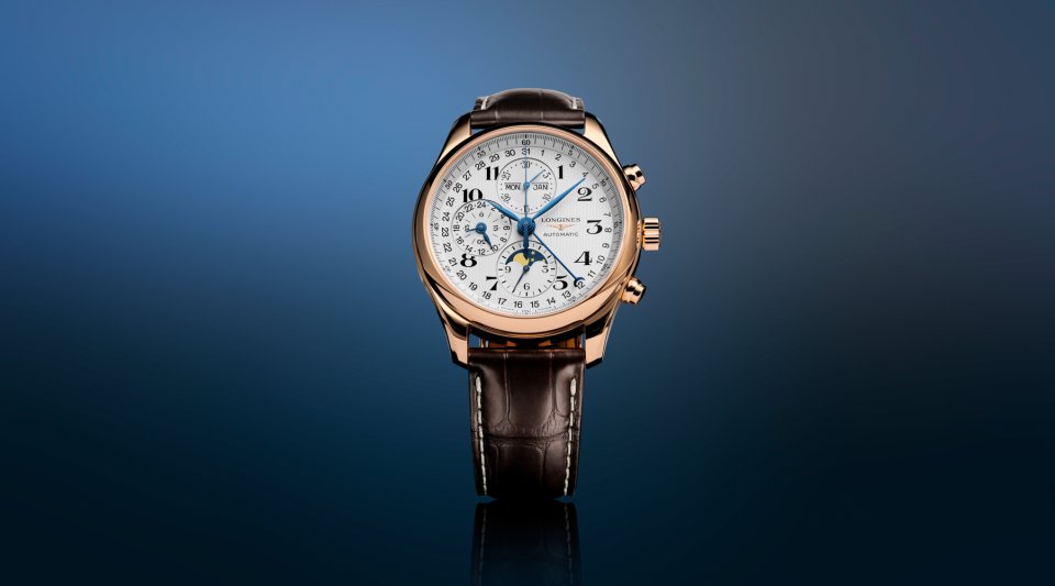 ロンジン マスターコレクション クロノグラフ ムーンフェイズ」登場