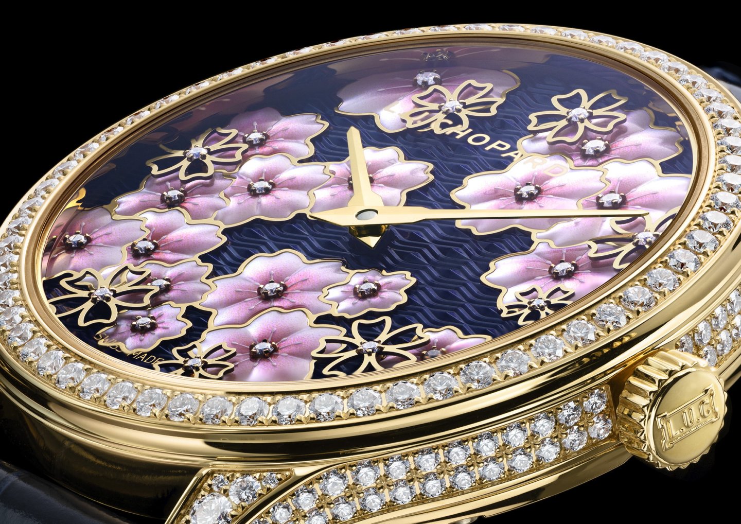 ショパール「L.U.C XP サクラ バイ ナイト」 “Inspirations from Japan - Artistic Crafts in Time”L.U.Cコレクション紹介その③～芸術的工芸の伝統の邂逅から生まれた比類なきクリエイション