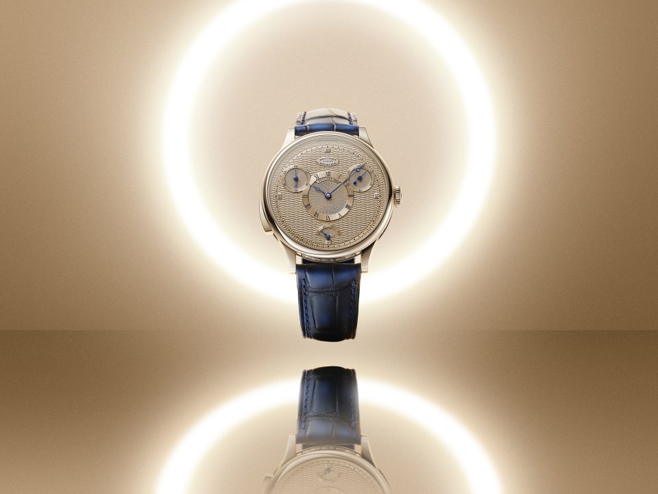 ブレゲ250周年記念作品としてブレゲスタイルへのオマージュを込めた