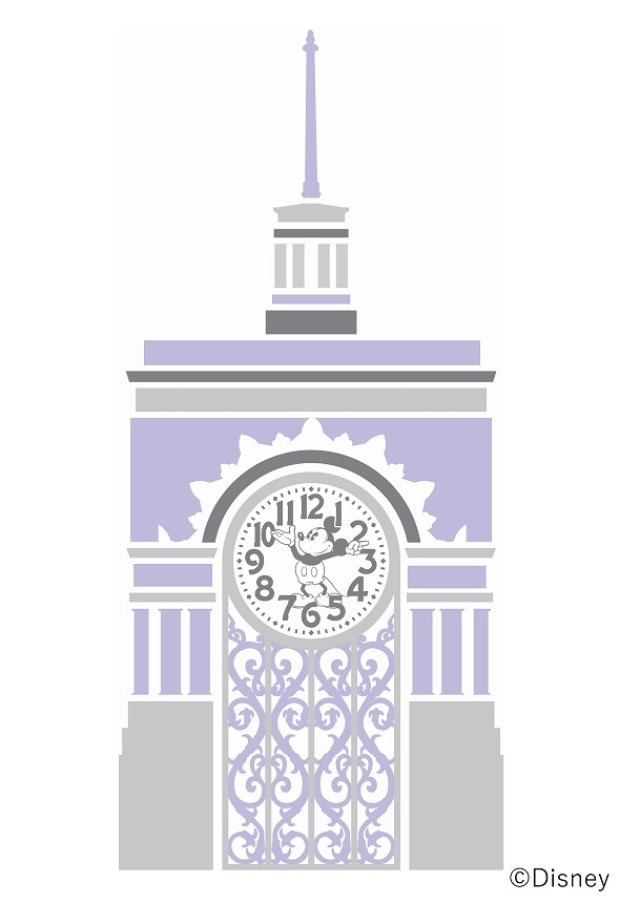 SEIKO HOUSE GINZA (和光)の時計塔の文字盤が 史上初の"期間限定ミッキーマウスデザイン"に