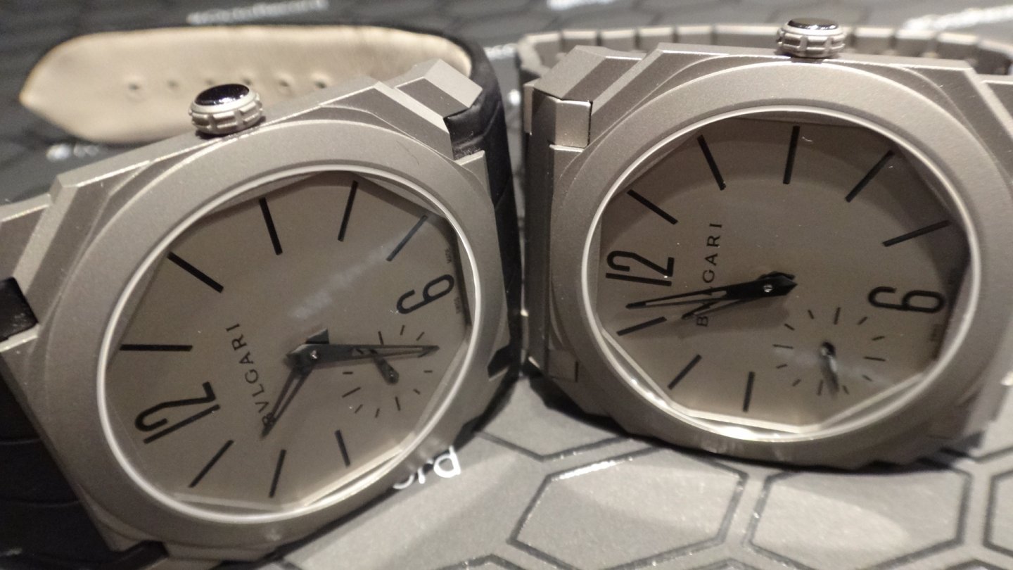 ブルガリ オクト フィニッシモ オートマティック　世界最薄自動巻きムーブメント2.23ｍｍの時計を発表