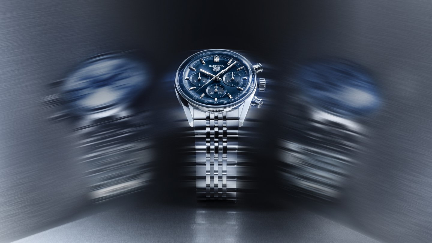 「タグ・ホイヤー カレラ クロノグラフ」が新たな次元へ～レーシングスピリットとエレガンスが融合した 新たな“グラスボックス” デザイン
