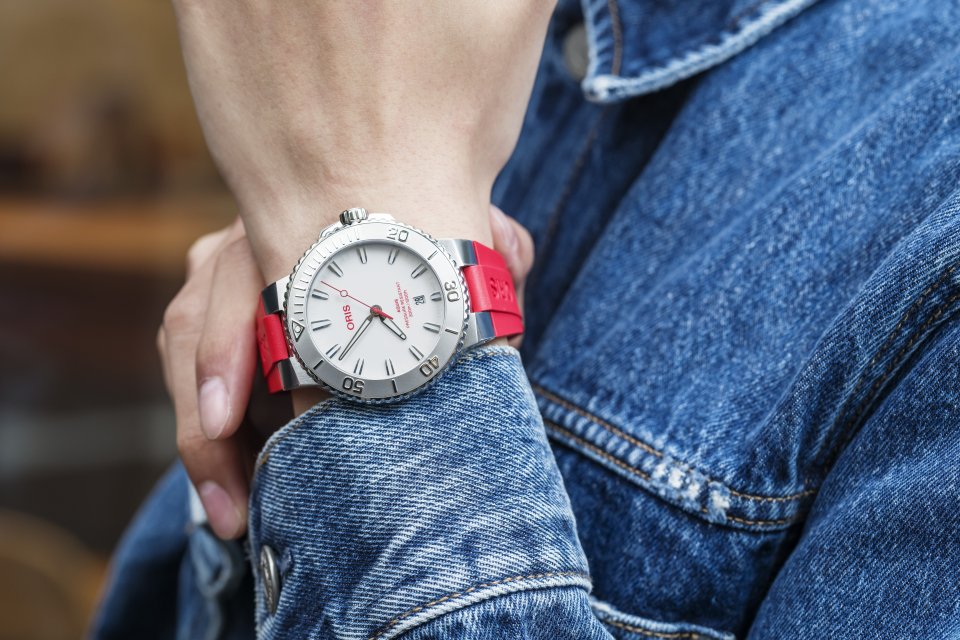 オリス初の日本限定モデル「オリス アクイス ジャパン リミテッド