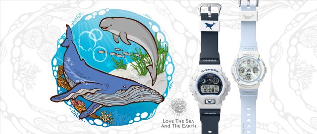 “G-SHOCK”＆“BABY-G”からザトウクジラとスナメリをテーマにしたモデルの発売～“ICERC Japan”とのコラボレーション
