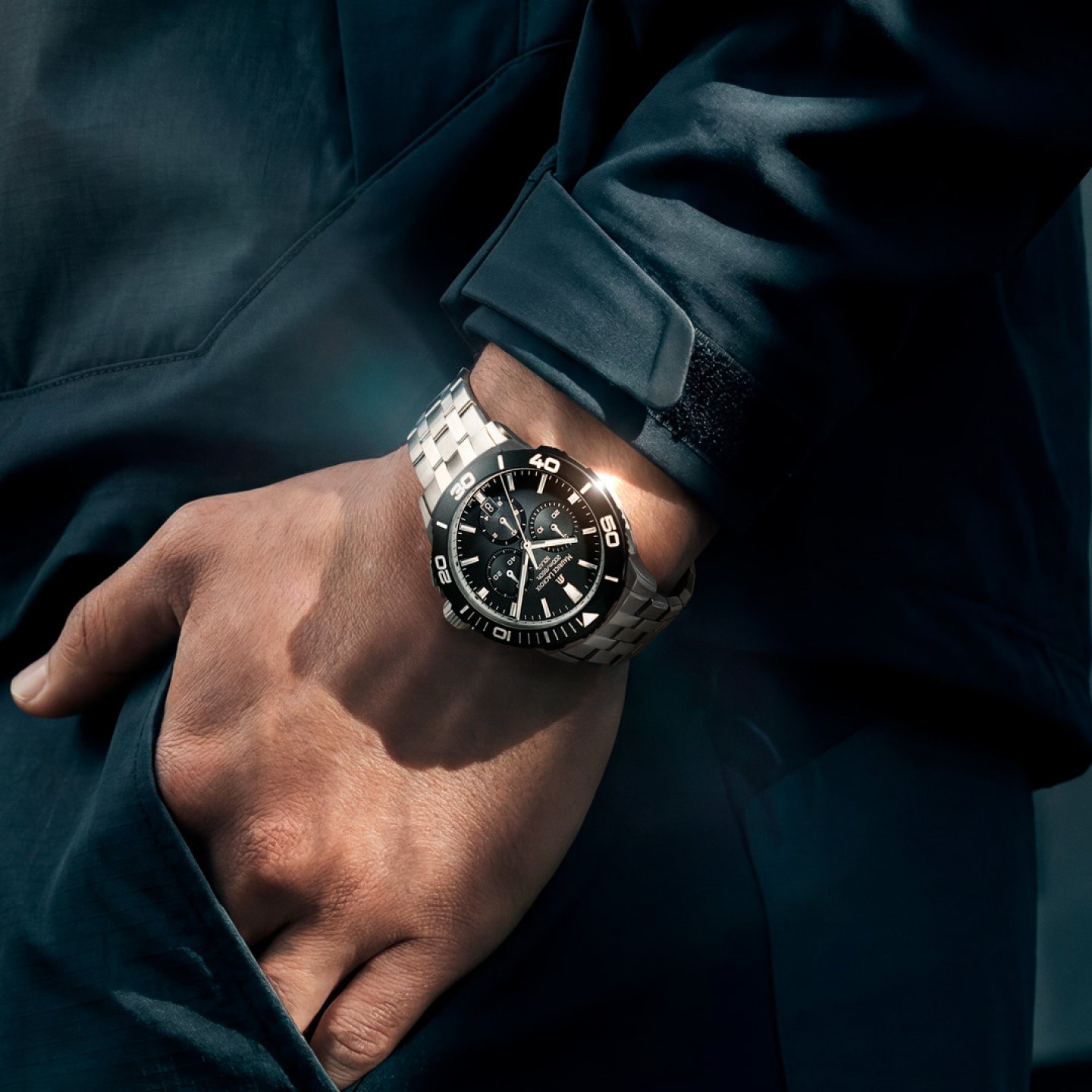 モーリス ラクロア「PONTOS S Solar（ポントス S ソーラー）」に、デイト モデルとクロノグラフモデルの2タイプをラインアップ～太陽の力を最大限に活かした新たなスポーツウォッチ