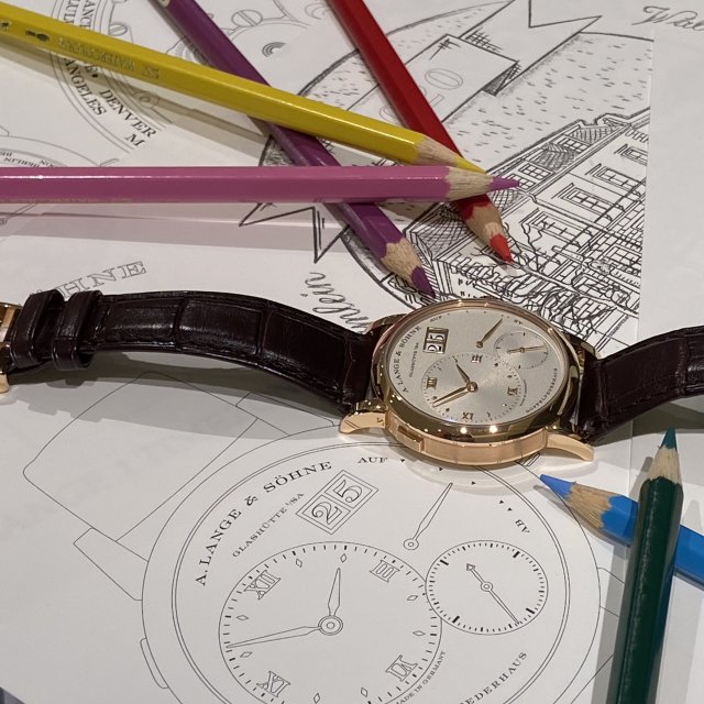 A.ランゲ＆ゾーネの時計を塗り絵で創造できる、"A. Lange & Söhne Art of Coloring" コンテストが開催中
