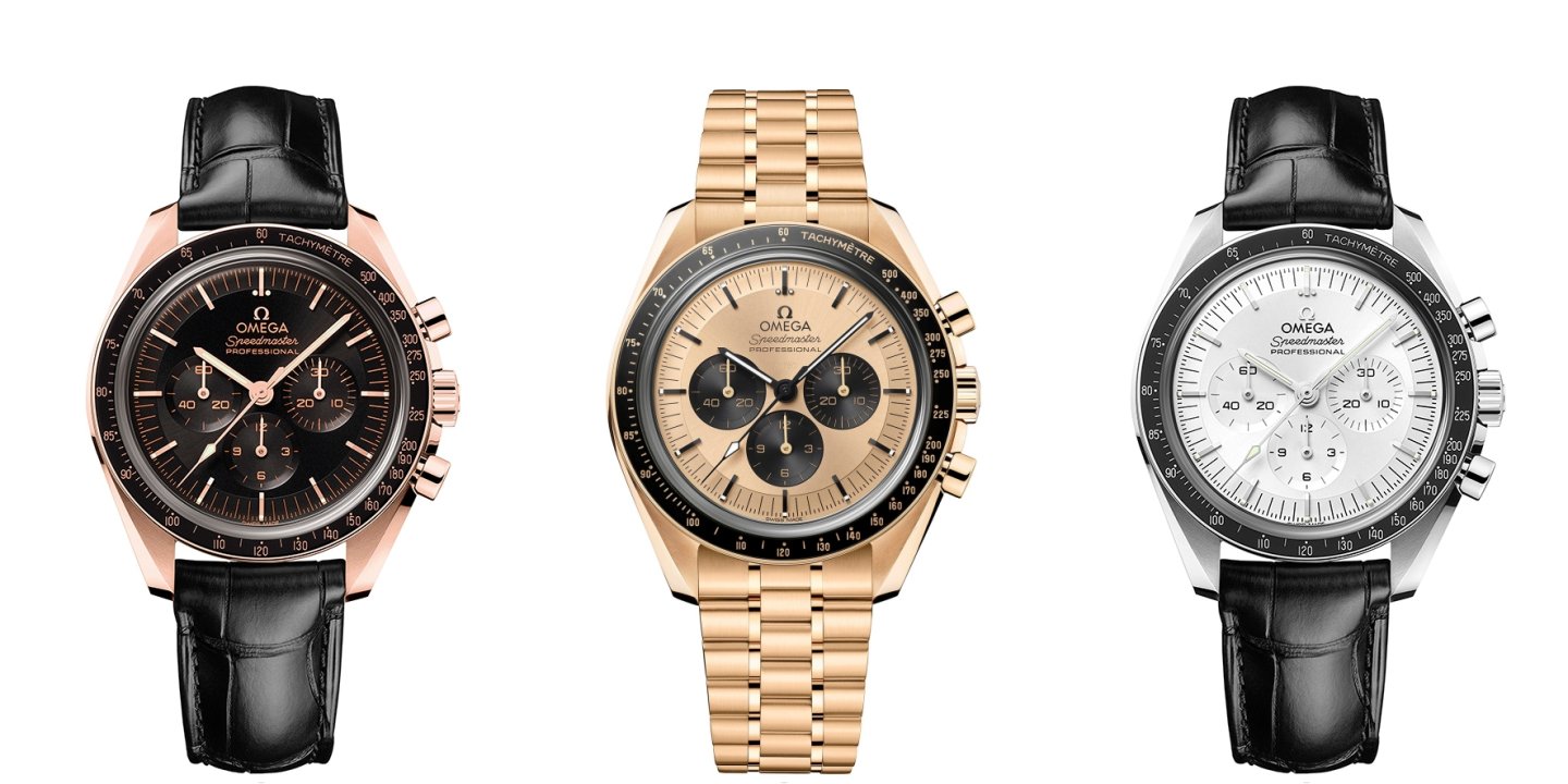 オメガ オリジナルのゴールドを使った3種のスピードマスター ムーンウォッチがレッドカーペットに華やぎを添える～第30回 クリティクス ･ チョイス ･ アワード でのオメガ