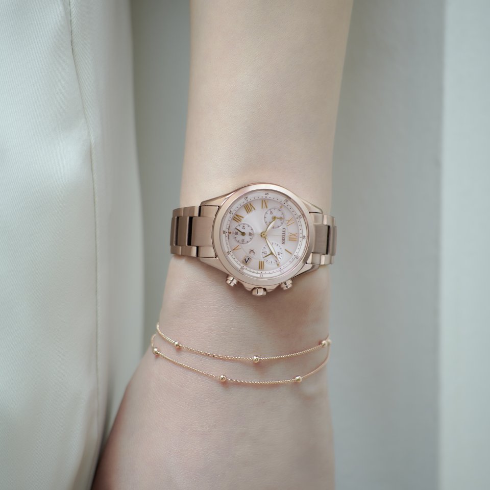 シチズンクロスシー』ベーシックコレクションから 華やかなサクラ