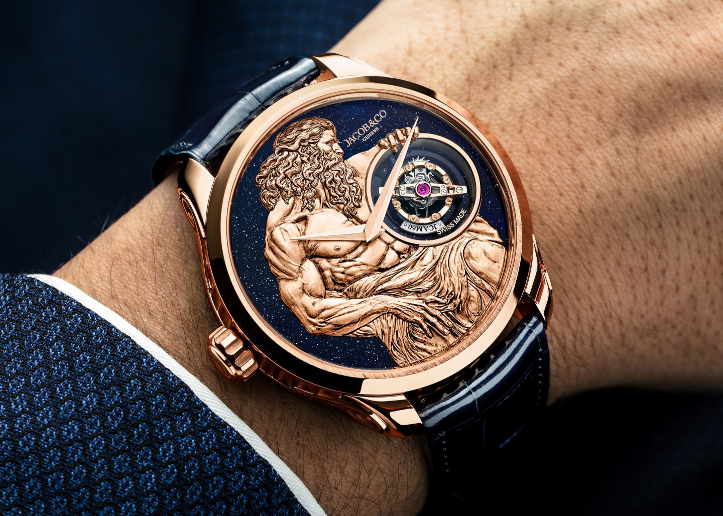 ジェイコブ＆コー、創業者ジェイコブ・アラボ生誕60周年記念モデル「ゴッド オブ タイム」発表～”史上最速”の4秒トゥールビヨン